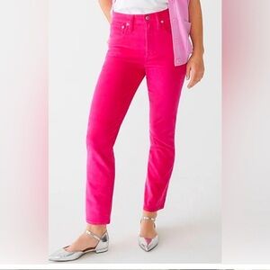 J Crew Corduroy Slim Straight Jeans NWT 27
